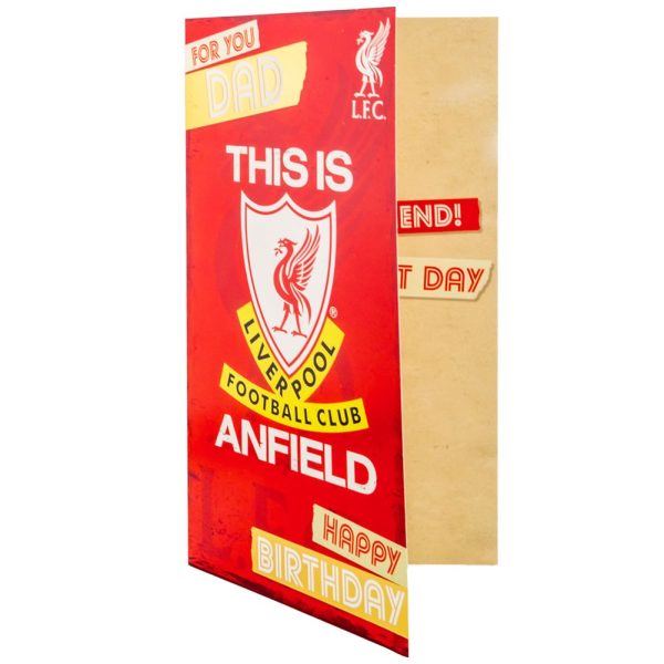Liverpool FC Dad Birthday Card - Image 2