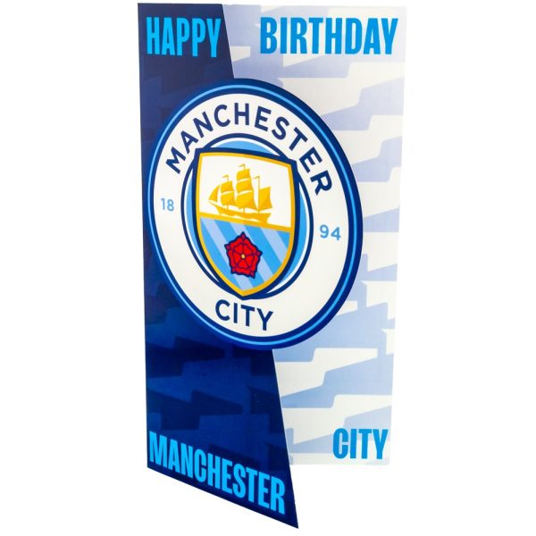 Manchester City FC Crest Birthday Card - Image 2