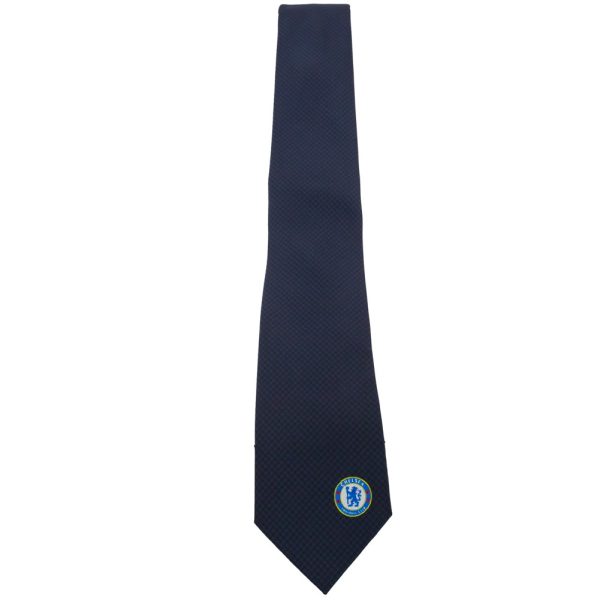 Chelsea FC Navy Blue Tie - Image 3