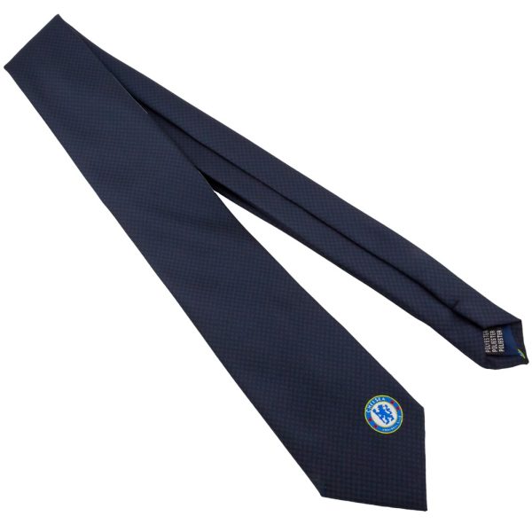Chelsea FC Navy Blue Tie - Image 5