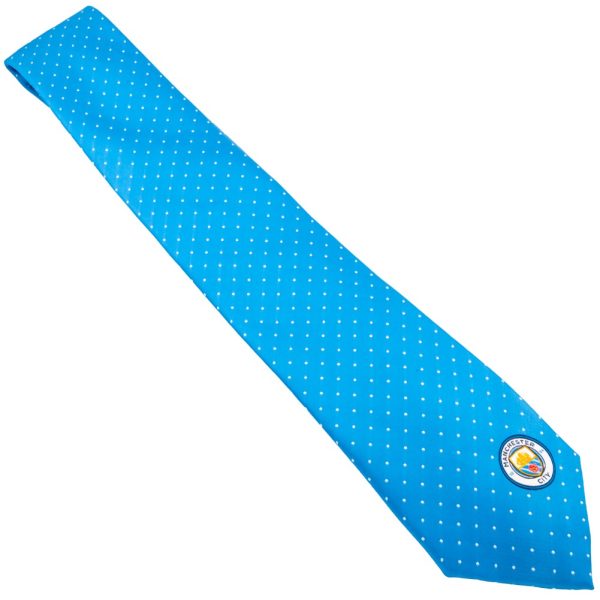 Manchester City FC Sky Blue Tie - Image 4
