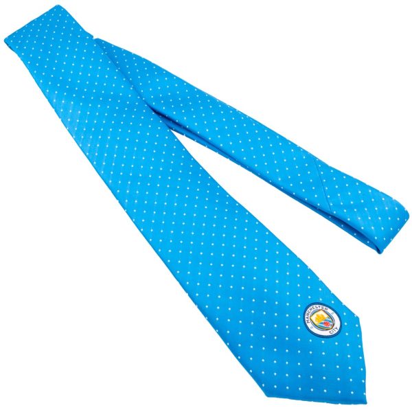 Manchester City FC Sky Blue Tie - Image 5