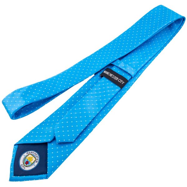 Manchester City FC Sky Blue Tie - Image 6