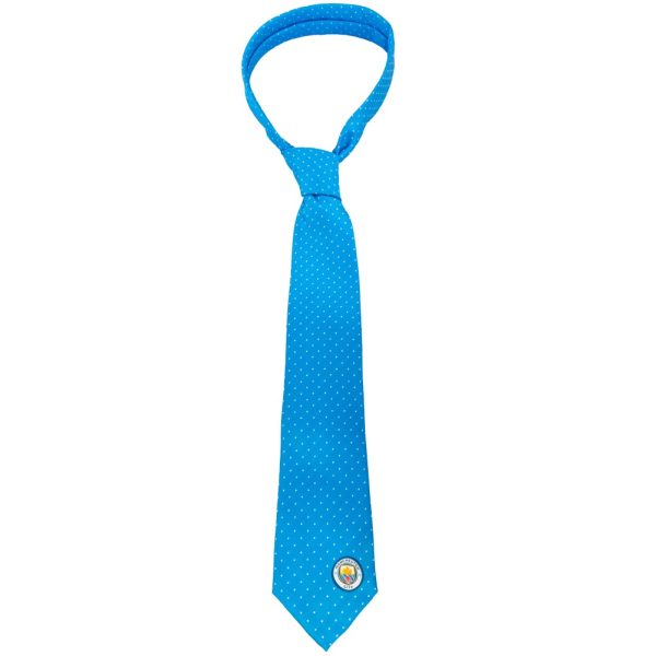 Manchester City FC Sky Blue Tie - Image 7