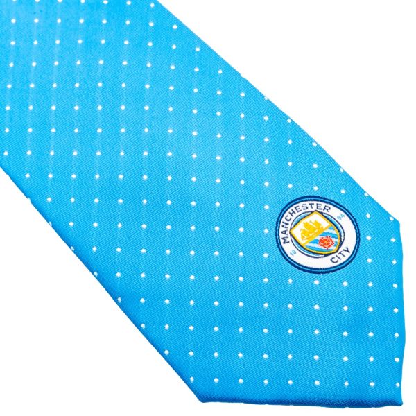 Manchester City FC Sky Blue Tie - Image 9