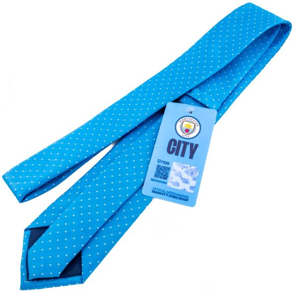 Manchester City FC Sky Blue Tie - Image 10