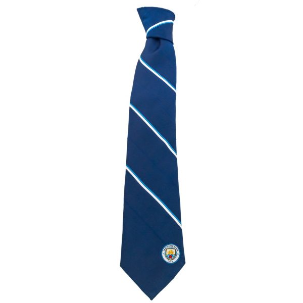 Manchester City FC Stripe Tie - Image 8