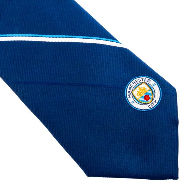 Manchester City FC Stripe Tie - Image 9