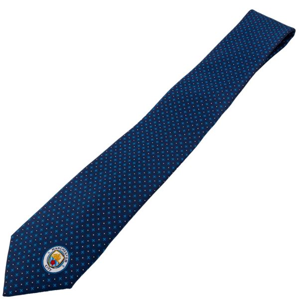 Manchester City FC Navy Blue Tie - Image 2