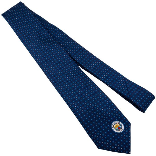 Manchester City FC Navy Blue Tie - Image 5