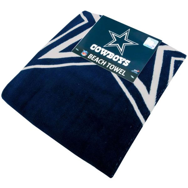 Dallas Cowboys Stripe Towel - Image 2