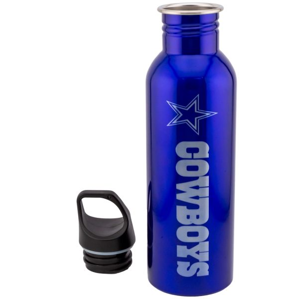 Dallas Cowboys Steel Water Bottle - Image 2