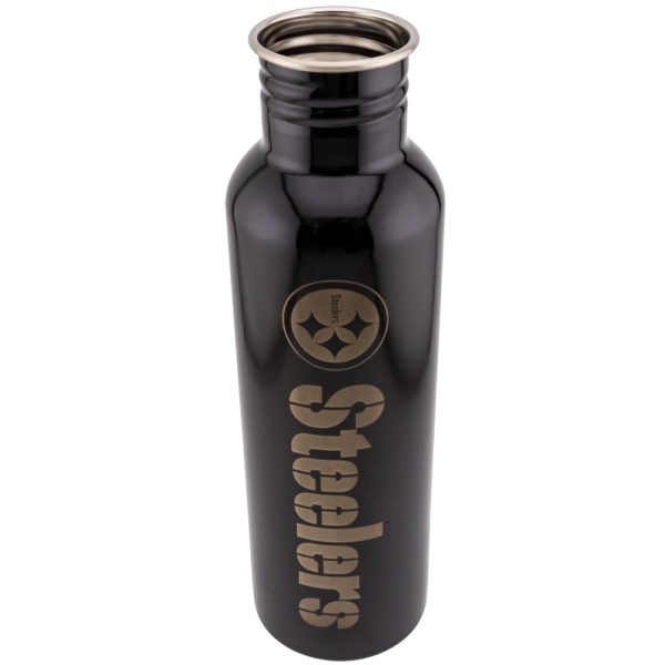 Pittsburgh Steelers Steel Water Bottle - Image 4