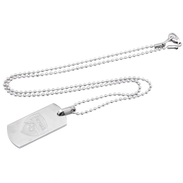 Arsenal FC Slim Dog Tag & Chain - Image 2