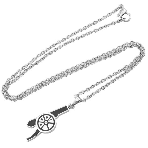 Arsenal FC Colour Cannon Pendant & Chain - Image 2