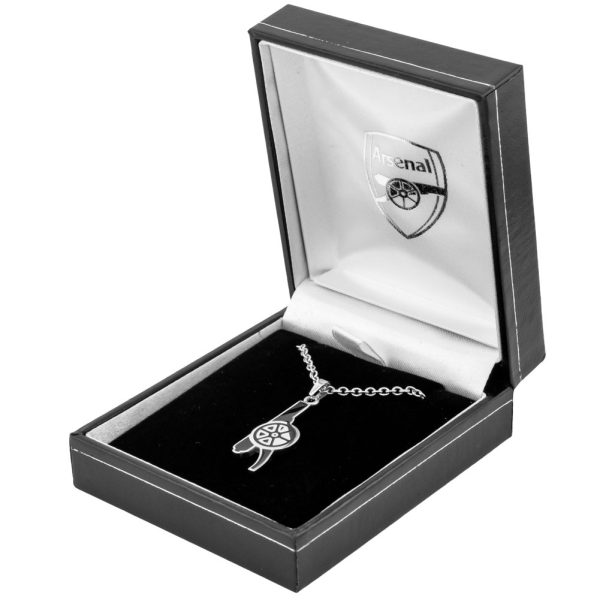 Arsenal FC Colour Cannon Pendant & Chain - Image 3