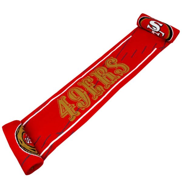 San Francisco 49ers HD Jacquard Scarf - Image 3