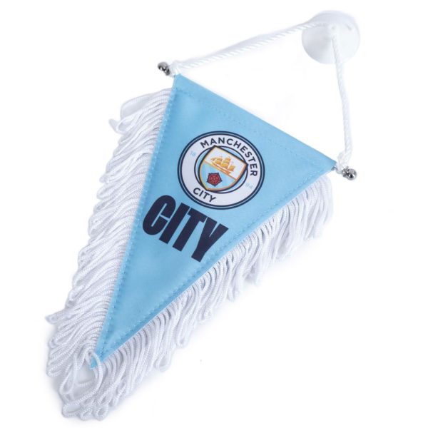 Manchester City FC Triangular Mini Pennant - Image 2