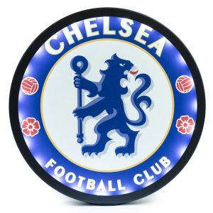Chelsea FC Metal LED Logo Sign