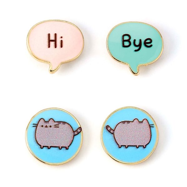 Pusheen Stud Earrings Set - Image 2