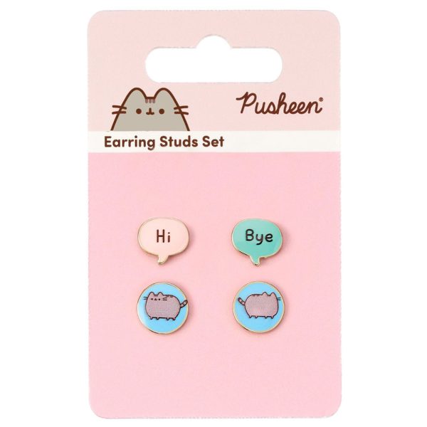 Pusheen Stud Earrings Set - Image 3