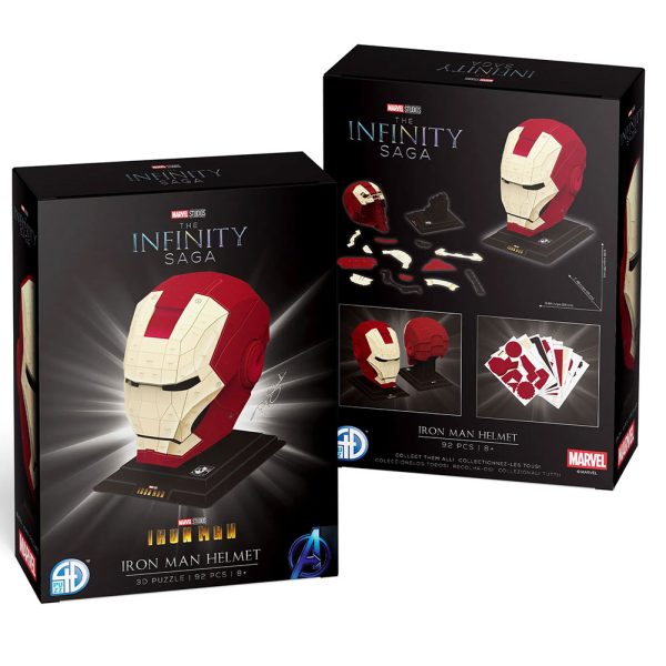 Iron Man Helmet 3D Model Puzzle - Image 3