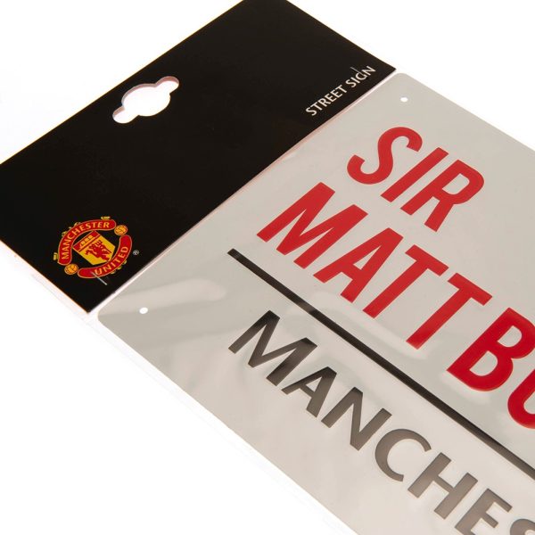 Manchester United FC Sir Matt Busby Way Street Sign - Image 4