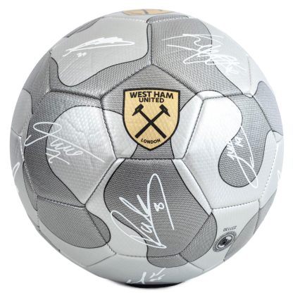 West Ham United FC Camo Sig Football - Image 2