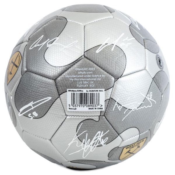 West Ham United FC Camo Sig Football - Image 3