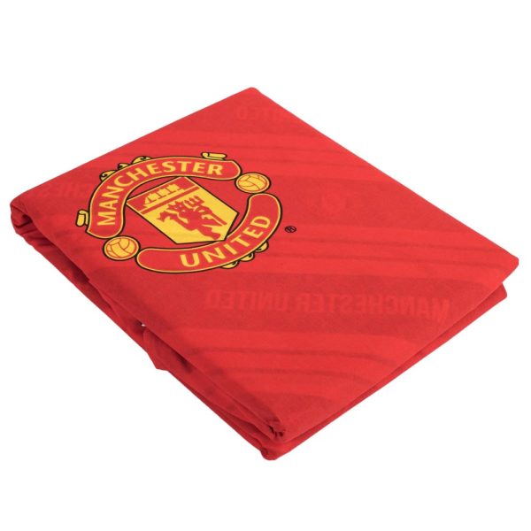 Manchester United FC Core Stripe Single Duvet Set - Image 3