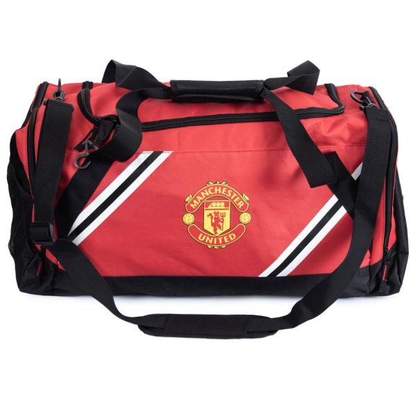 Manchester United FC Core Stripe Holdall - Image 4
