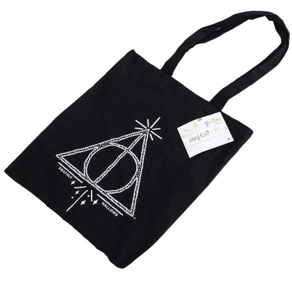 Harry Potter Deathly Hallows Canvas Tote Bag - Image 4