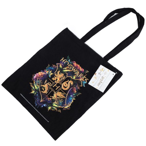 Harry Potter Hogwarts Crest Canvas Tote Bag - Image 4