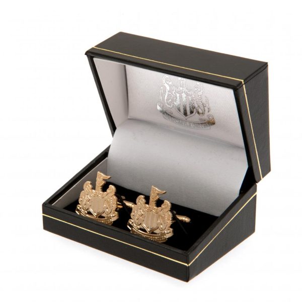 Newcastle United FC Gold Plated Cufflinks - Image 2