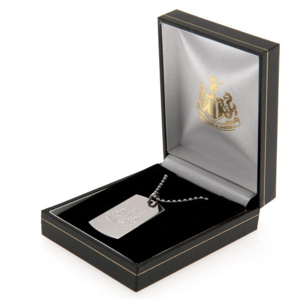 Newcastle United FC Engraved Dog Tag & Chain - Image 3