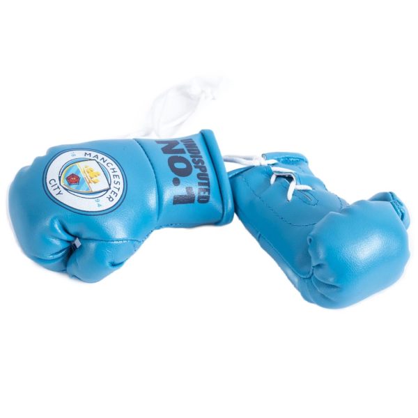 Manchester City FC Mini Boxing Gloves - Image 2