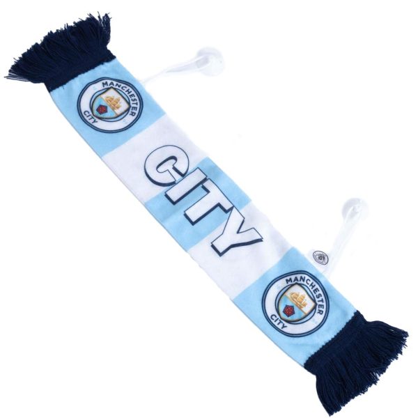 Manchester City FC Mini Car Bar Scarf - Image 2