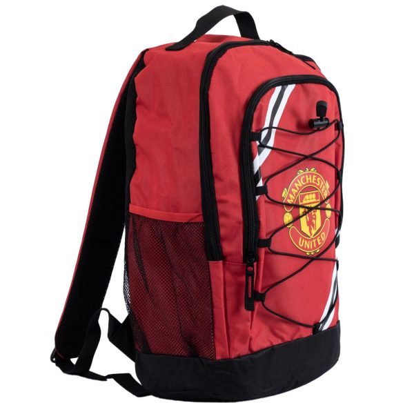 Manchester United FC Core Stripe Backpack - Image 2