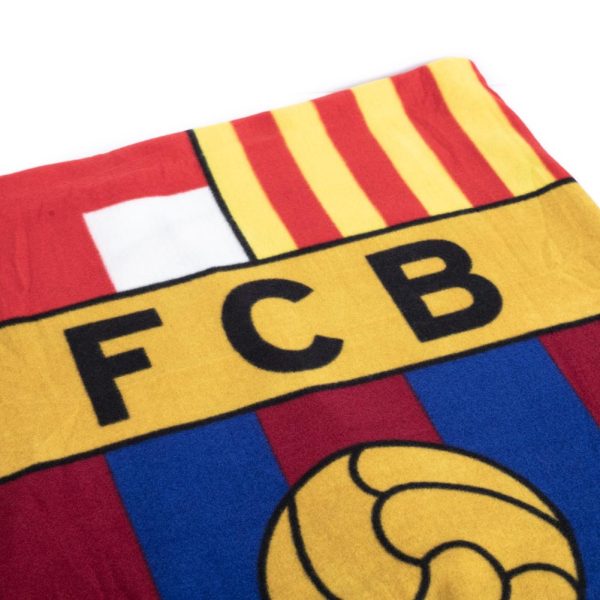FC Barcelona Logo Fleece Blanket - Image 2