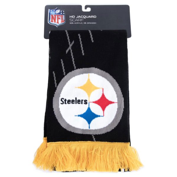 Pittsburgh Steelers HD Jacquard Scarf - Image 4