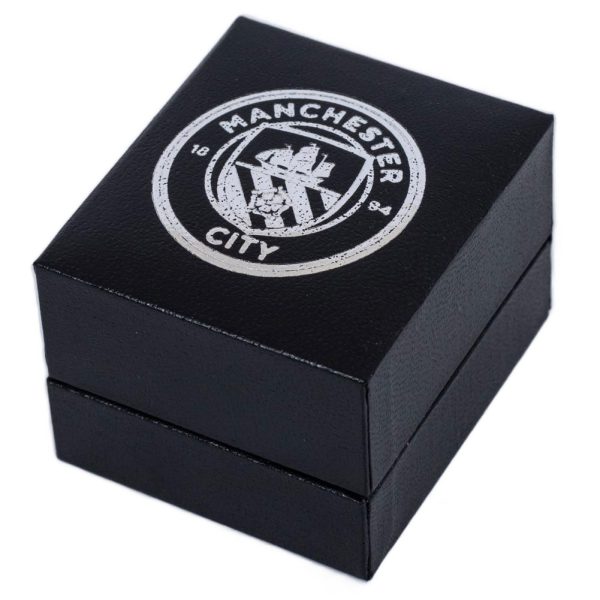 Manchester City FC Sterling Silver Stud Earring - Image 4