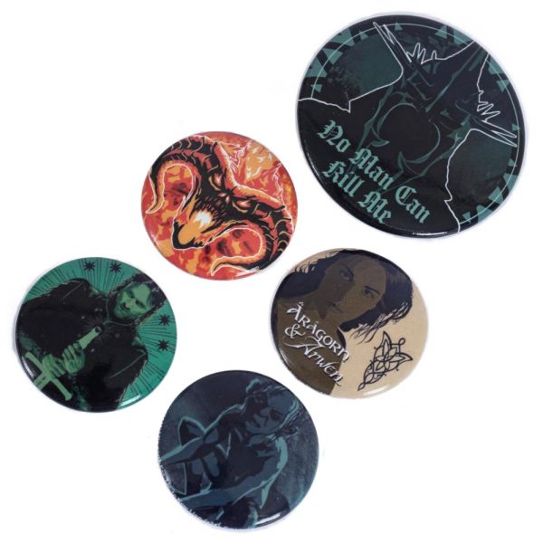 The Lord Of The Rings Button Badge Set - Image 2
