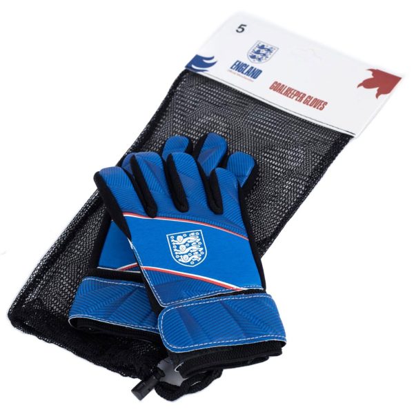 England FA Fuse Goalkeeper Gloves Kids - Image 2