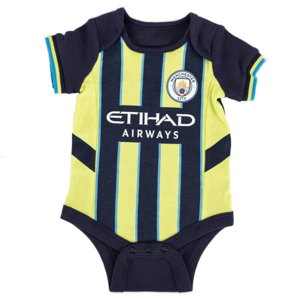 Manchester City FC 24/25 Season 2 Pack Bodysuit 3-6 Mths - Image 3