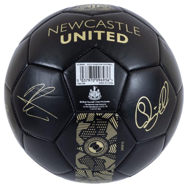 Newcastle United FC Sig Gold Phantom Football - Image 3