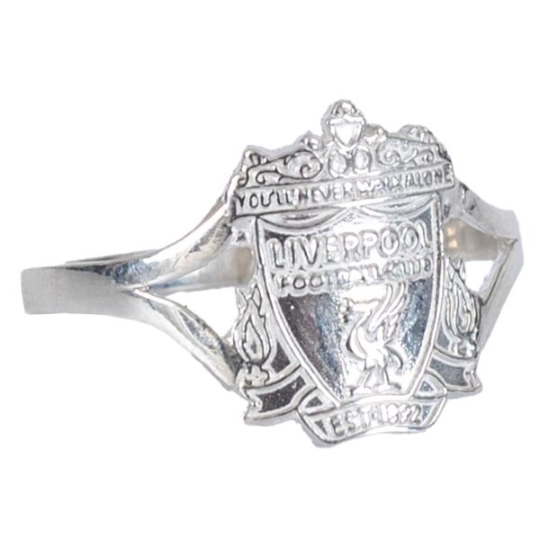 Liverpool FC Sterling Silver Split Shank Ring Large - Image 2