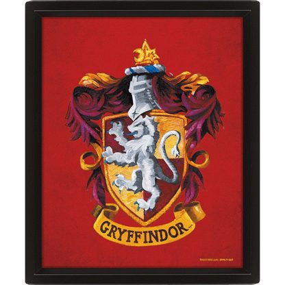 Harry Potter Gryffindor Framed 3D Picture - Image 2