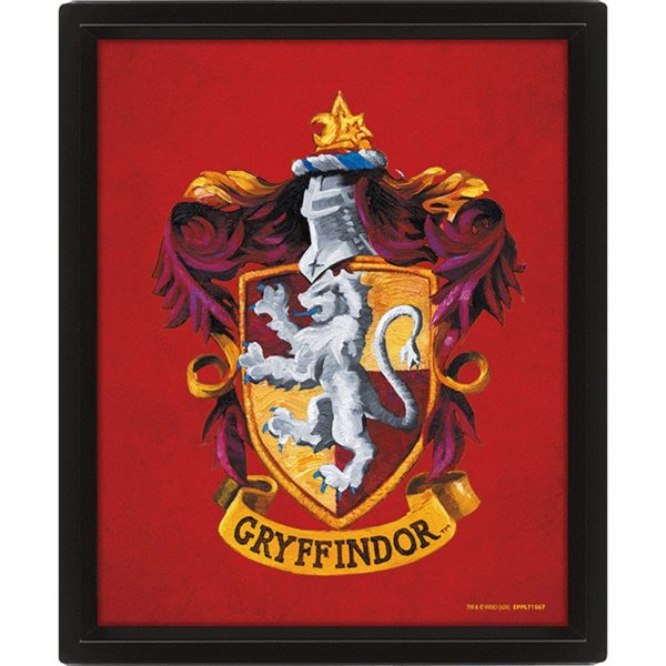 Harry Potter Gryffindor Framed 3D Picture - Image 2