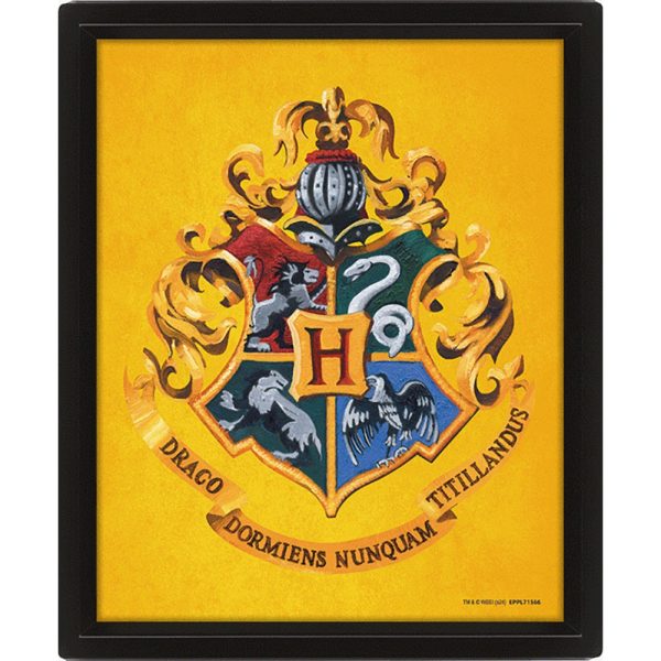 Harry Potter Hufflepuff Framed 3D Picture - Image 3
