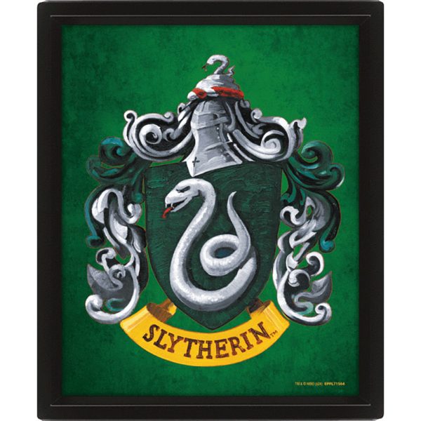 Harry Potter Slytherin Framed 3D Picture - Image 2